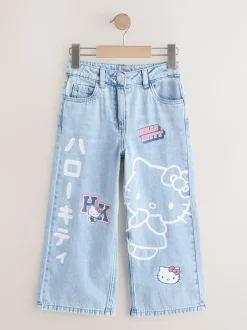 Next Mi-lavage - Hello Kitty Jambe large Jean (3-16ans) New