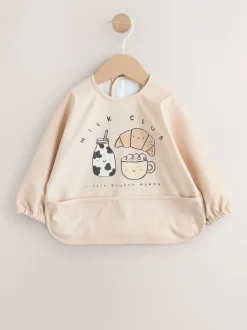 Next - Bavoir à manches de sevrage et d’alimentation Milk Club Clearance