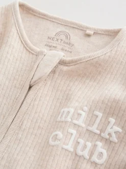 Next Milkclub neutre - Lot de 3 dors-bien bébé à fermeture éclair bidirectionnelle (0-2ans) Sale