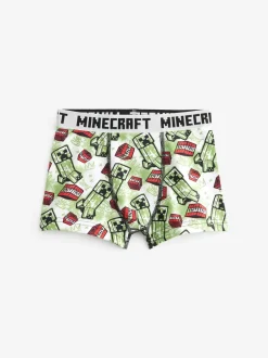 Next Minecraft - Lot de 5 boxers (3-16ans) New