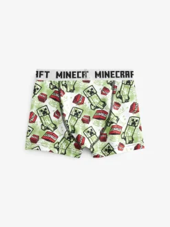 Next Minecraft - Lot de 5 boxers (3-16ans) New
