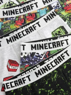 Next Minecraft - Lot de 5 boxers (3-16ans) New