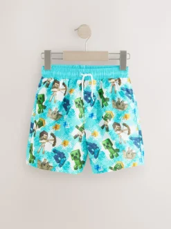 Next - Shorts de bain (3-16yrs) Minecraft Discount