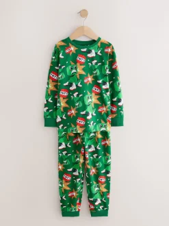 Next Minecraft vert/noir - License Jogger Pyjamas 2 (5-16ans) New