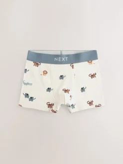 Next - Lot de 10 boxers (1.5-16ans) Mini Safari Imprimé Online