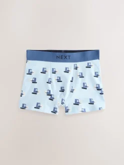 Next - Lot de 10 boxers (1.5-16ans) Mini véhicule bleu Hot