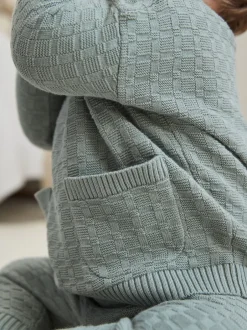 Next Minéral - Ensemble bébé pull et legging en tricot texturé 100 % coton (0mois -3ans) Online