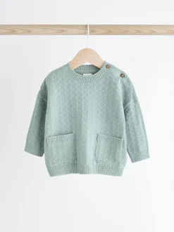Next Minéral - Ensemble bébé pull et legging en tricot texturé 100 % coton (0mois -3ans) Online