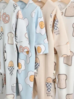 Next Minéraux - Lot de 4 dors-bien bébé à fermeture éclair bidirectionnelle (0mois -2ans) Sale