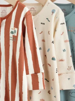 Next Minéraux - Lot de 3 dors-bien Woodland bébé (0mois-3ans) Clearance