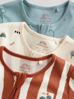 Next Minéraux - Lot de 3 dors-bien Woodland bébé (0mois-3ans) Clearance