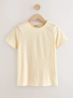 Next Minéraux - Lot de 5 T-shirts riches en coton à Col rond