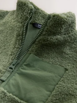 Next - Polaire unie à Col cheminée zippée Polaire (3mois-7ans) Minéraux Online