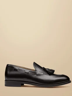 Charles Tyrwhitt Mocassins en cuir à glands Discount