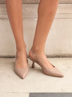 Linzi - Presley Stiletto Pointed Escarpins et talons Mocha