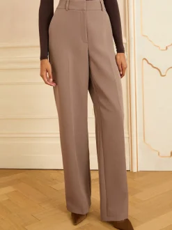 Love & Roses - Pantalons amples Mocha Clearance