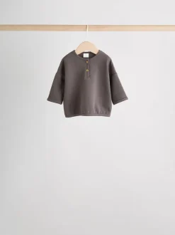 Next Mono Stripe (mono) - Lot de 4 t-shirts à manches longues bébé (0mois2ans) New