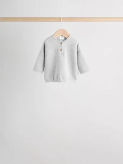 Next Mono Stripe (mono) - Lot de 4 t-shirts à manches longues bébé (0mois2ans) New