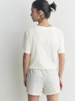 Next monochrome - Ensemble de 3 pyjamas shorts