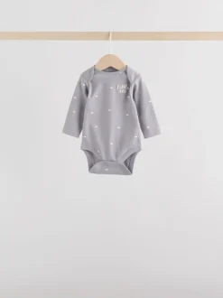 Next monochrome - Lot de 5 bodys à manches longues pour bébé Hot