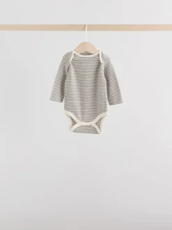 Next monochrome - Lot de 5 bodys à manches longues pour bébé Hot