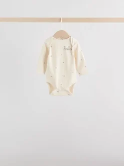 Next monochrome - Lot de 5 bodys à manches longues pour bébé Hot