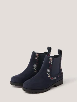 Monsoon bottes Chelsea brodées à fleurs Discount
