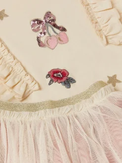 Monsoon Ensemble haut à Volants et Jupe Avec ornements