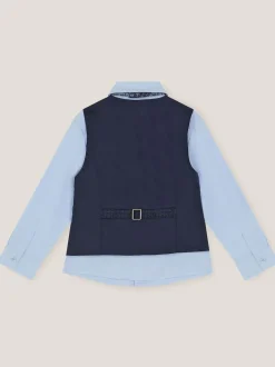 Monsoon Ensemble trois pièces Gilet et chemise Oliver à Carreaux Sale