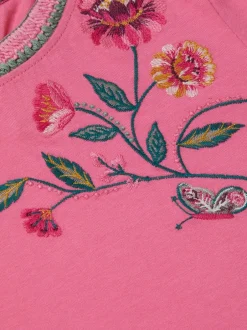 Monsoon Floral Embroidered Long Sleeve Top Best