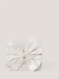 Monsoon mini sac de demoiselle d’honneur avec grand nœud Online