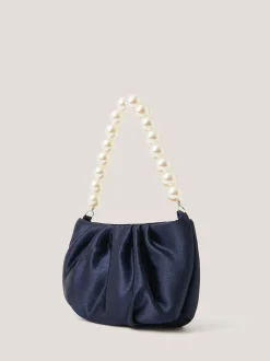 Monsoon Sac de fête à lanières de perles Satin New