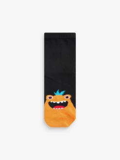 Next Monstres noir/lumineux - Paquet de chaussettes en coton riche 10 Hot