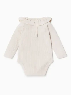 Mori body super doux à manches longues et col à volants Clearance