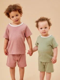 Mori Short stretch côtelé super doux Discount