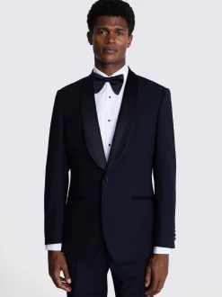 MOSS Coupe classique Veste de smoking à revers châle Discount