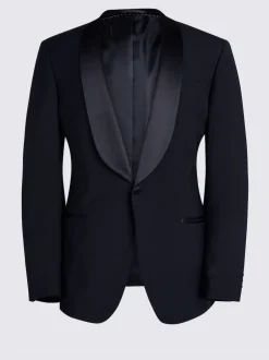 MOSS Coupe classique Veste de smoking à revers châle Discount