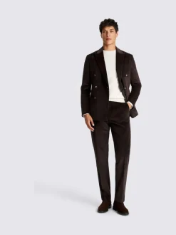 MOSS veste de costume habillée en velours côtelé à double boutonnage Outlet