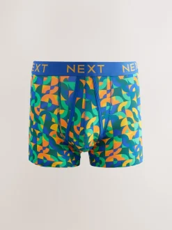 Next Motif géométrique lumineux - Caleçon A-Front 8 Pack Hot