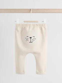 Next Motif ours neutre - Baby 100% Cotton Leggings 2 Pack (0mois-2ans) Hot