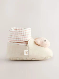 Next Motif ours neutre - Bottes chaussettes bébé (0-18mois) Clearance
