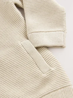 Next - Cardigan zippé (3mths-7yrs) Motif ours neutre Best