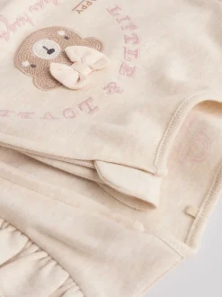 Next Motif ours neutre - Lot de 3 dors-bien bébé à fermeture éclair bidirectionnelle (0-2ans) Sale