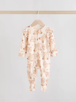 Next Motif ours neutre - Lot de 3 dors-bien bébé à fermeture éclair bidirectionnelle (0-2ans) Sale