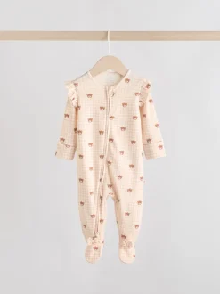 Next Motif ours neutre - Lot de 3 dors-bien bébé à fermeture éclair bidirectionnelle (0-2ans) Sale