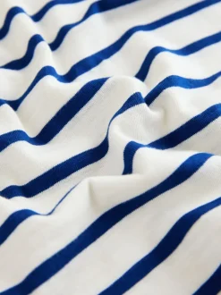 Next Mouette rayure blanc/bleu - T-shirt rembourré 3D à manches courtes (3mois7ans) Best