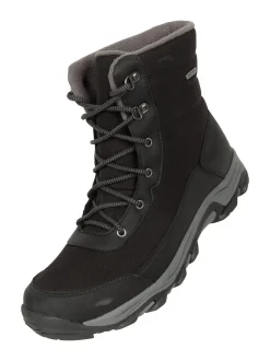 Mountain Warehouse Bottes de neige doublées en polaire pour hommes Discount