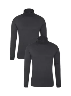 Mountain Warehouse Mens Meribel 100% Cotton Thermal Lot multiple Top New