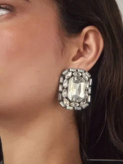 Next Métal de canon - Boucles d’oreilles scintillantes à clous de bijoux Outlet