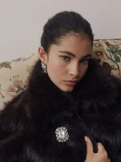 Next Métal de canon - Broche à bijoux scintillants New